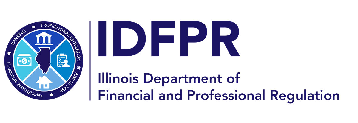 Illinois Dept of Financial and Professional regulation logo