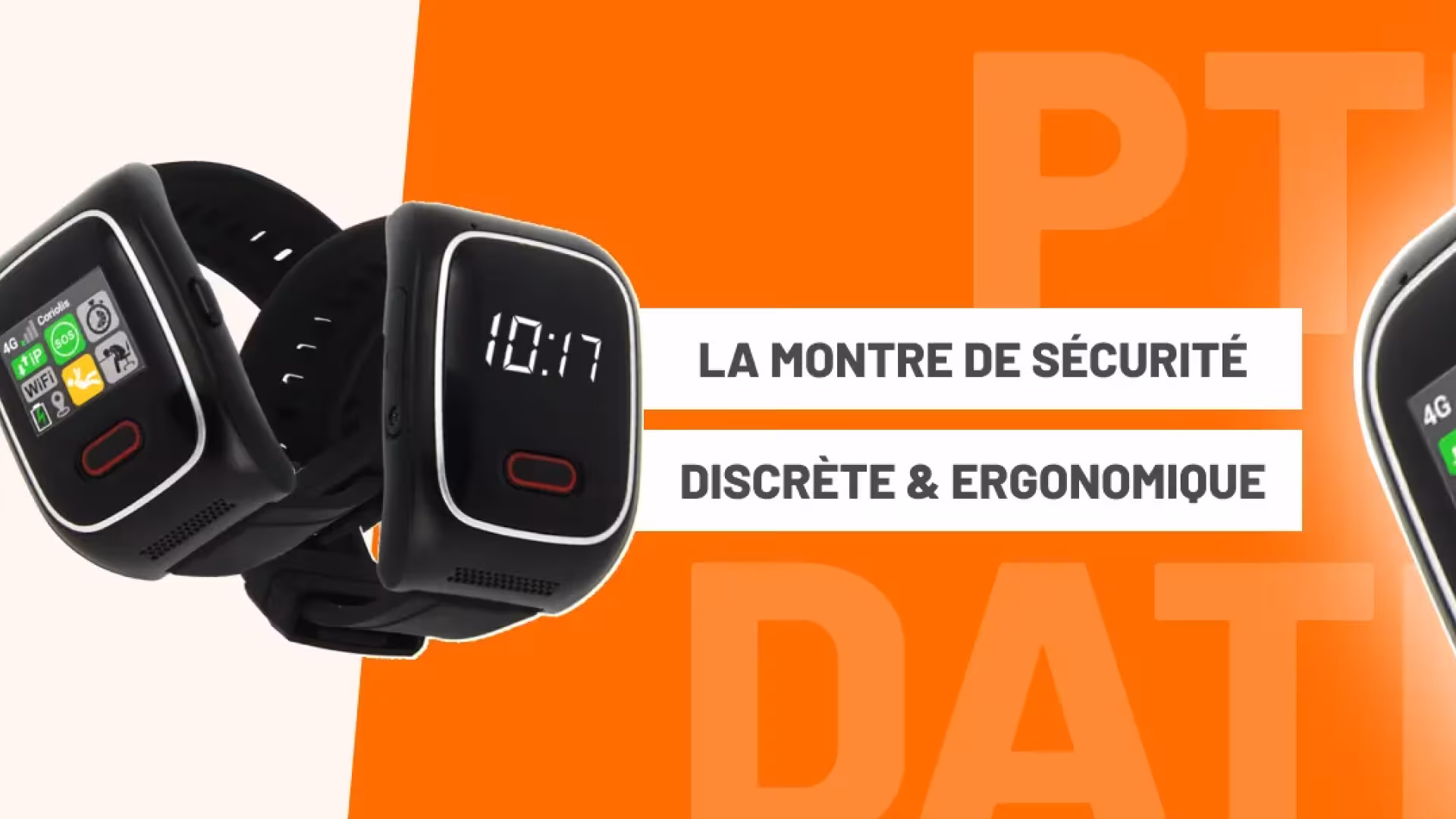 Montre PTI DATI discrète et ergonomique pour la sécurité des travailleurs isolés – Scutum Premium Services