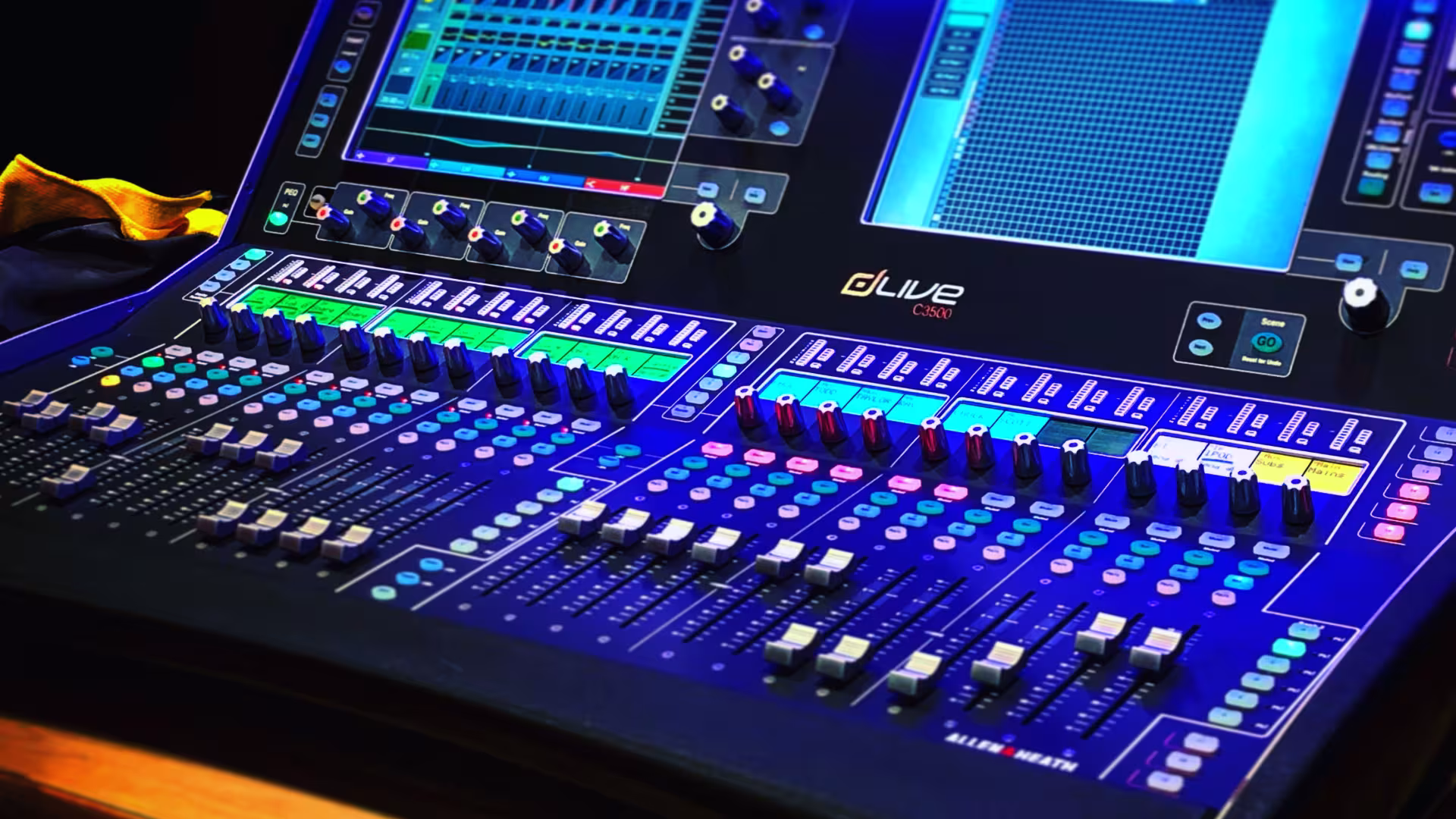 Allen and Heath Audiovisual Mixer