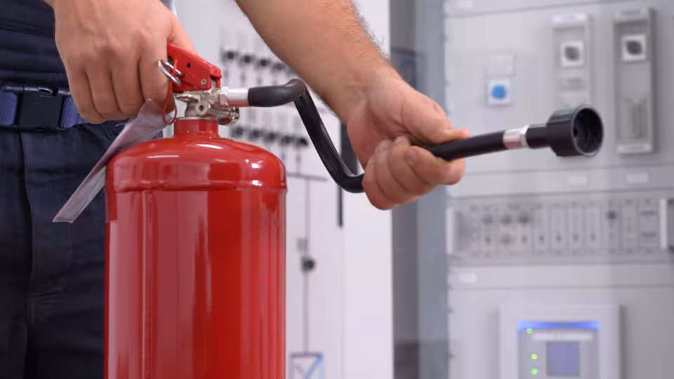 Contrôle des extincteurs