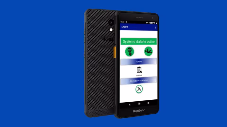 Image de header de la solution Smartphone de sécurité