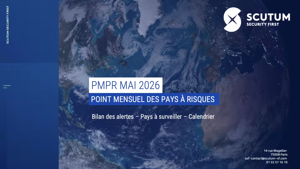point mensuel pays à risques 2026