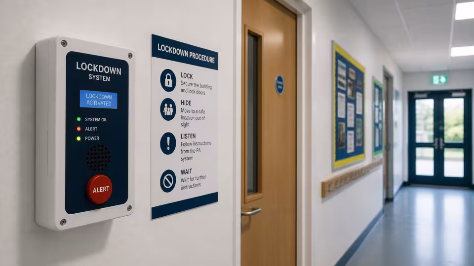 Lockdown system in schools