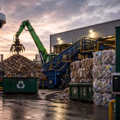 Fire & Security in Recycling Centres