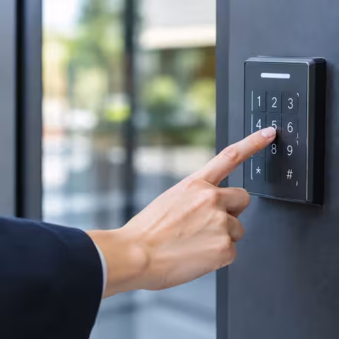 Contrôle d'accès clavier à code